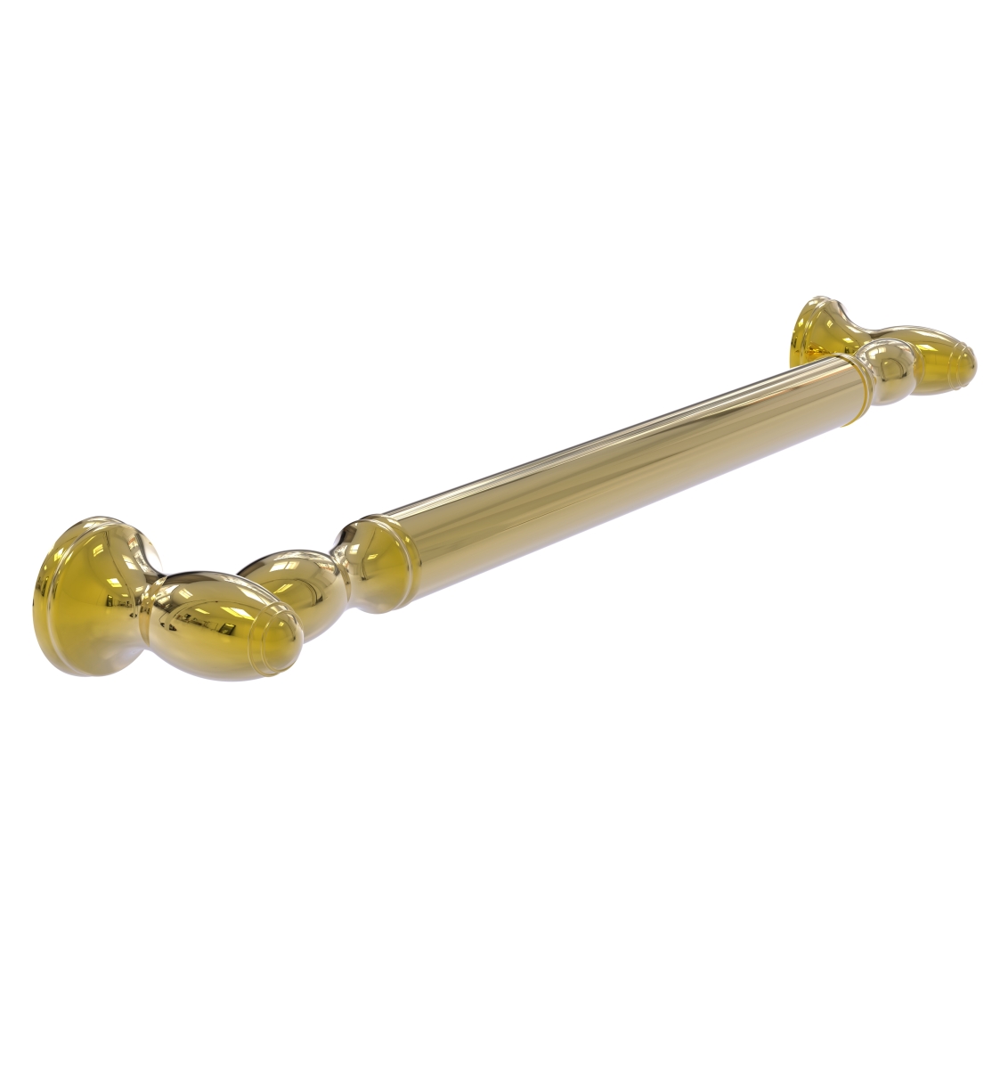 Picture of Allied Brass TD-GRR-32-UNL 32 in. Grab Bar Reeded, Unlacquered Brass