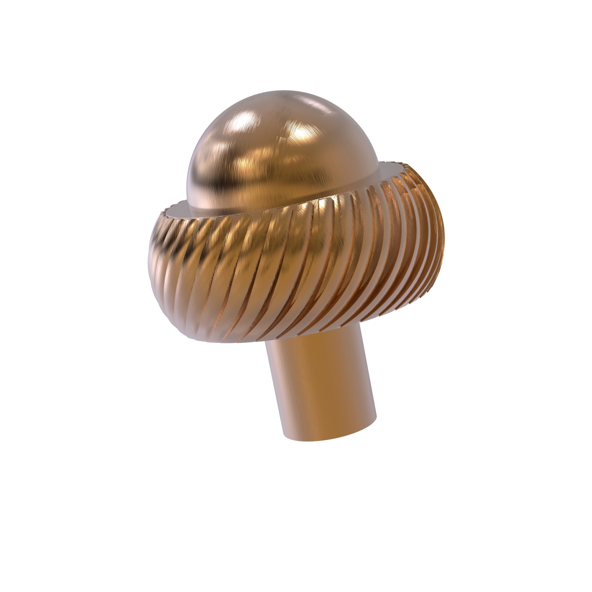 Picture of Allied Brass 101AT-BBR 1.50 in. Cabinet Knob&#44; Antique Brass