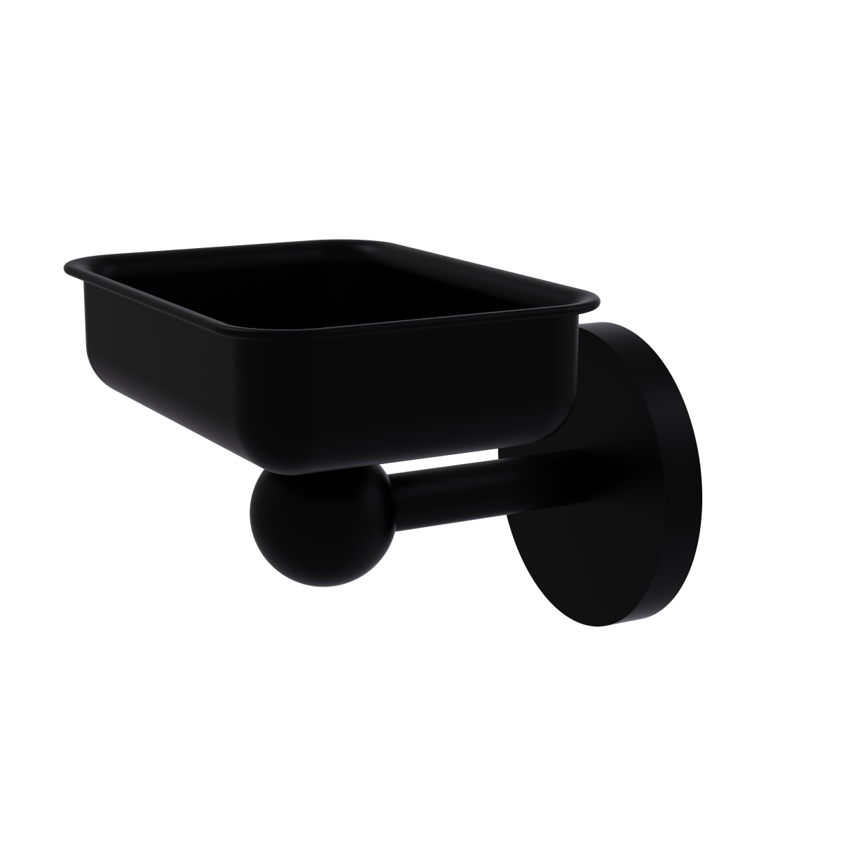 Picture of Allied Brass 1032-BKM Skyline Collection Wall Mounted Soap Dish&#44; Matte Black