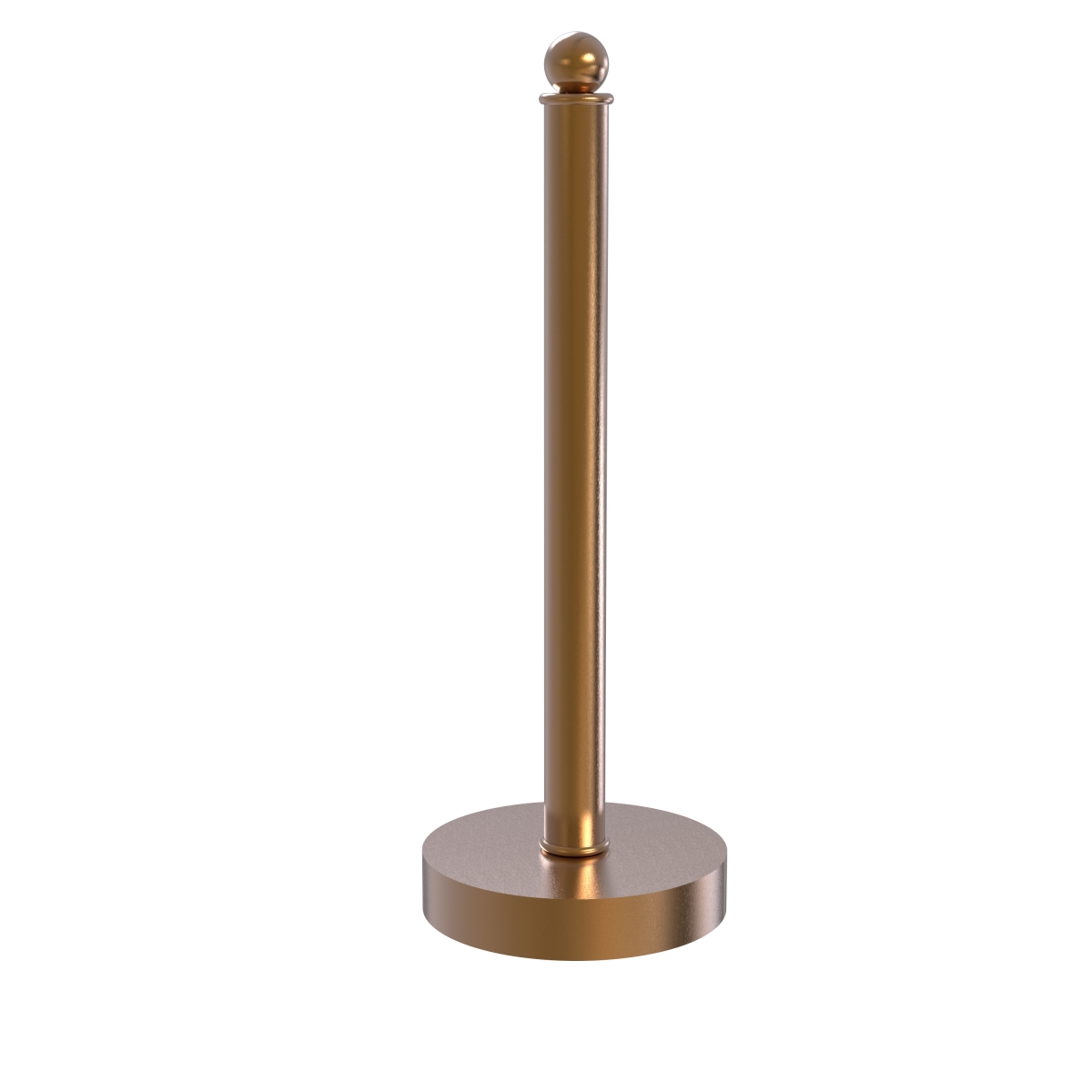 Picture of Allied Brass 1051-BBR Contemporary Counter Top Kitchen Paper Towel Holder&#44; Brushed Bronze