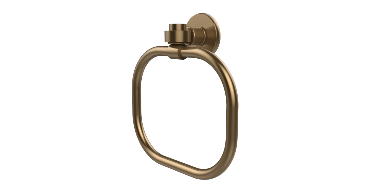 Picture of Allied Brass 2016-BBR Continental Collection Towel Ring, Brushed Bronze