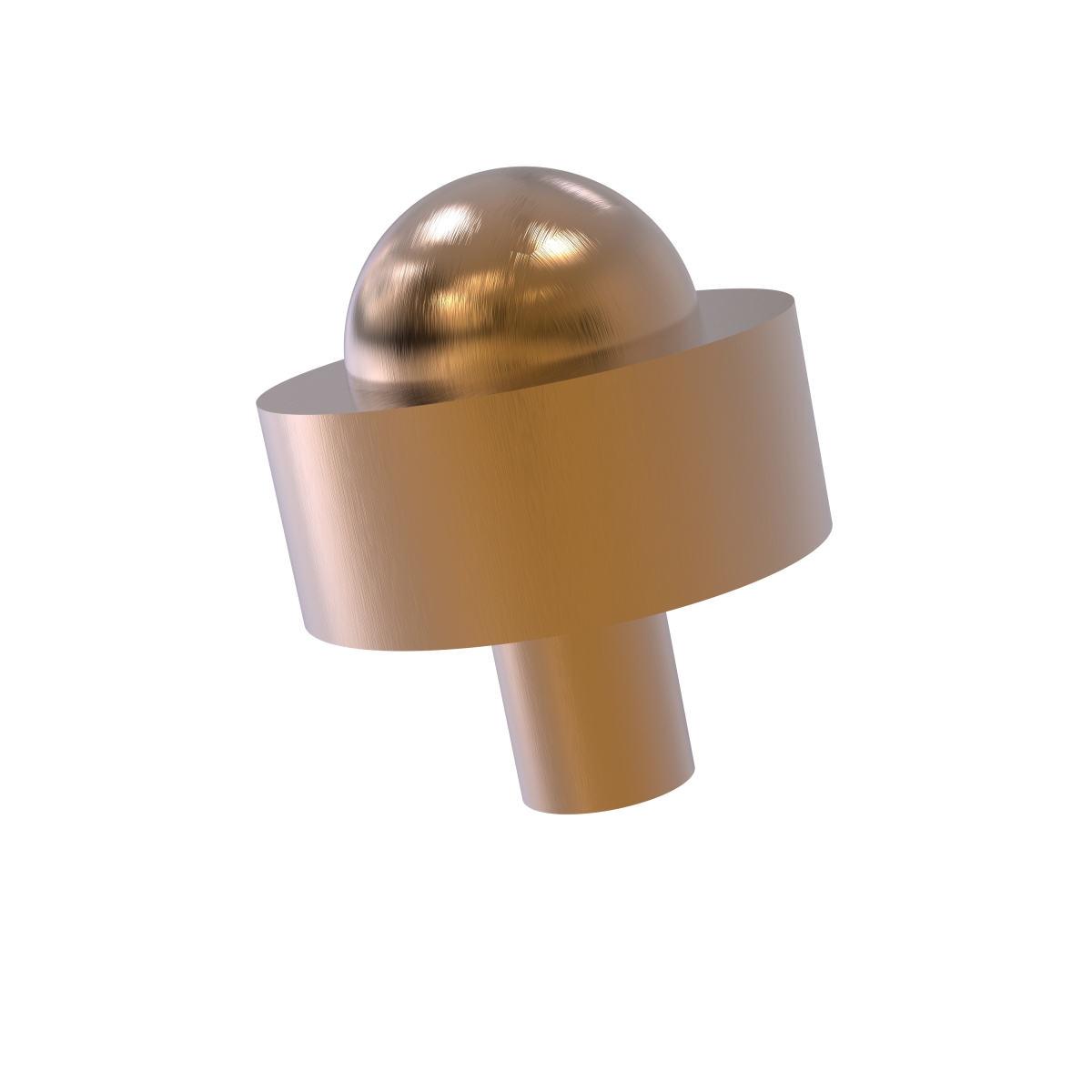Picture of Allied Brass 101A-BBR 1.50 in. Round Cabinet Knob&#44; Brushed Bronze