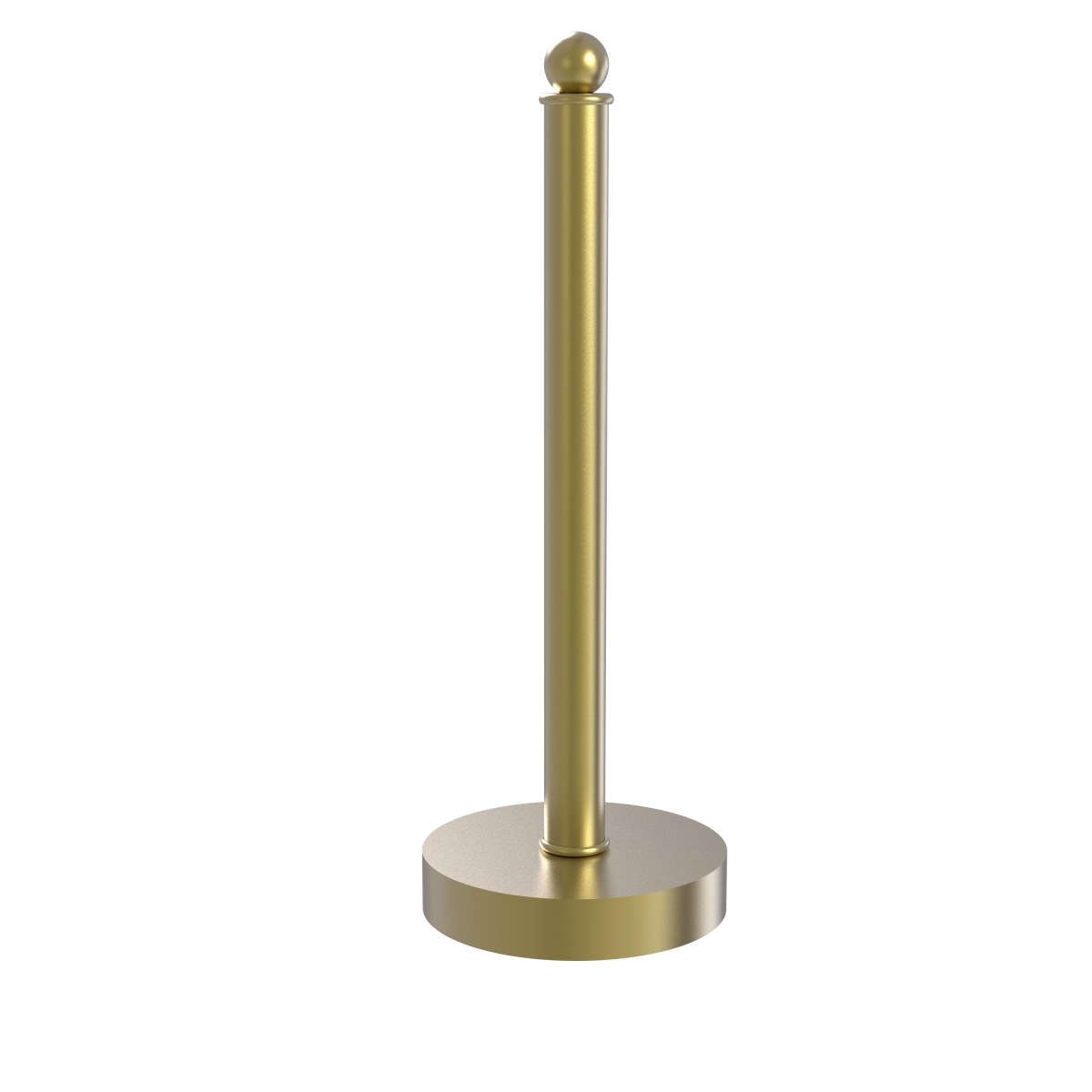 Picture of Allied Brass 1051-SBR Contemporary Counter Top Kitchen Paper Towel Holder&#44; Satin Brass