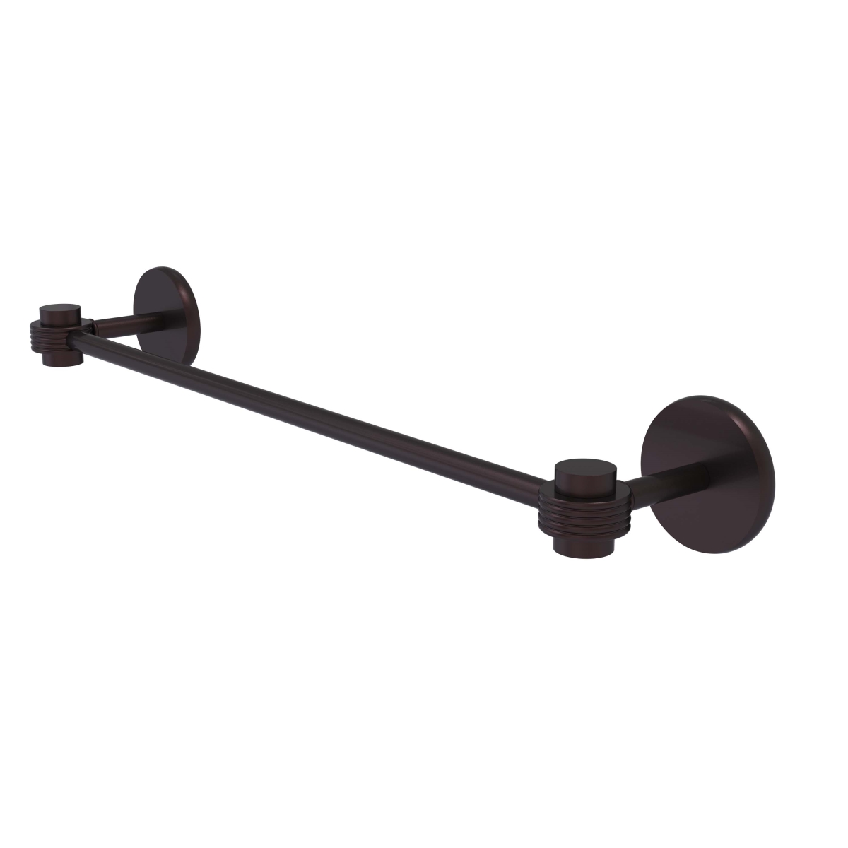 Picture of Allied Brass 7131G-36-ABZ Satellite Orbit One Collection 36 in. Towel Bar with Groovy Accents, Antique Bronze