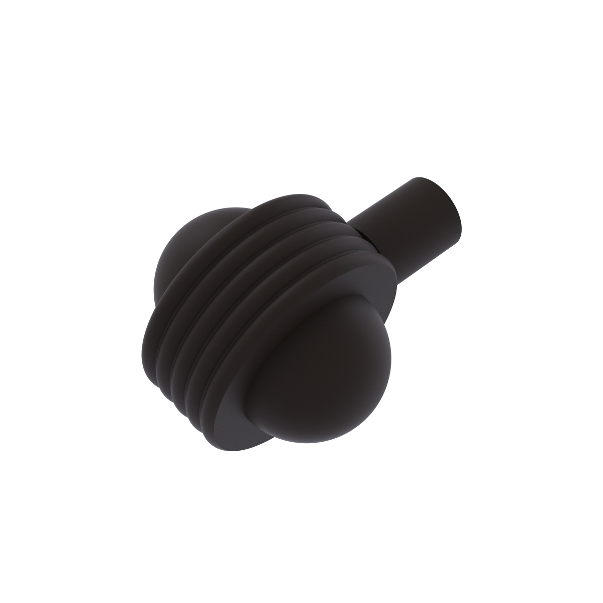 Picture of Allied Brass 102AG-ORB Grooved Ring Style 1.50 in. Cabinet Knob&#44; Oil Rubbed Bronze