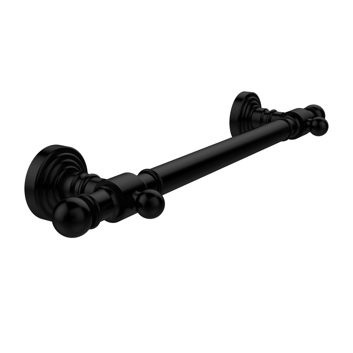Picture of Allied Brass WP-GRS-16-BKM 16 in. Grab Bar Smooth, Matte Black