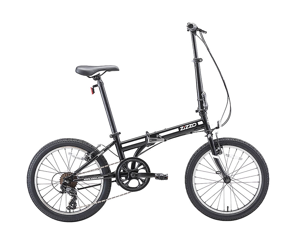 Zizzo 16061 Zizzo Ferro steel 7-speed folding bicycle