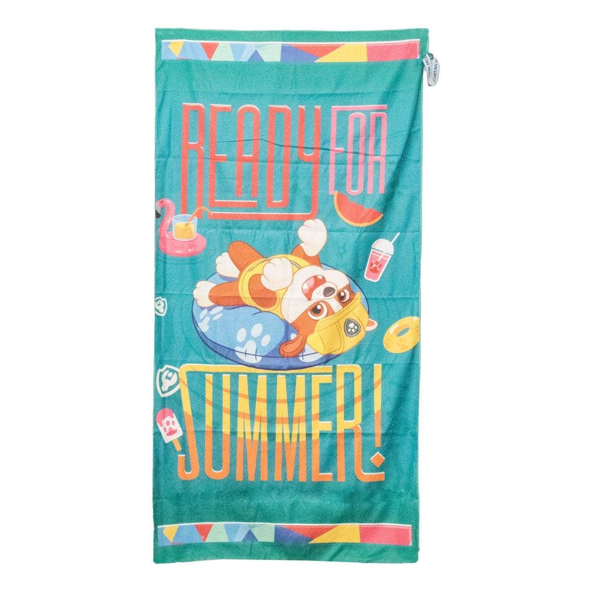Picture of BeachTech VHBLV10057 Rubble From Paw Patrol Eco-Friendly Sustainable Beach Towel, Multi Color
