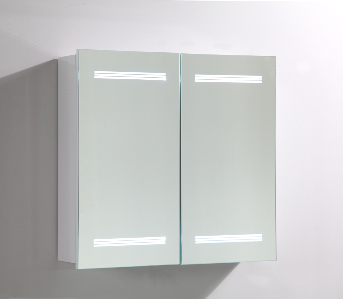 Picture of Vanity Art VA7 LED Bathroom Mirror Medicine Cabinet with Rock Switch - 25 x 26 x 6 in.