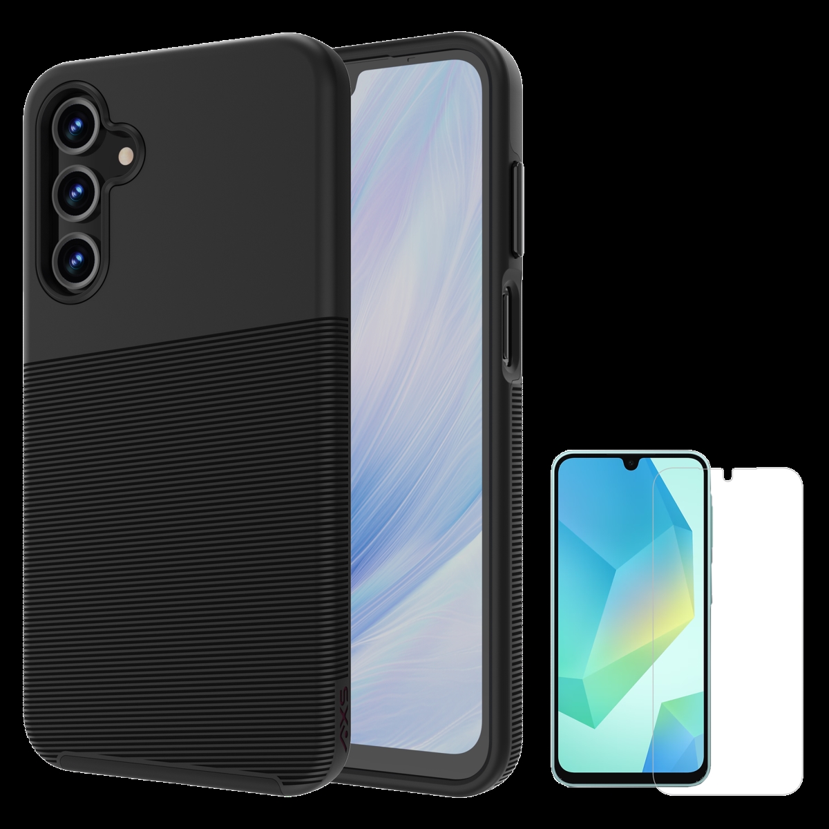 PSAMR1100 Protech Plus Case & Armorglass Screen Protector for Samsung Galaxy A16 5G - Black