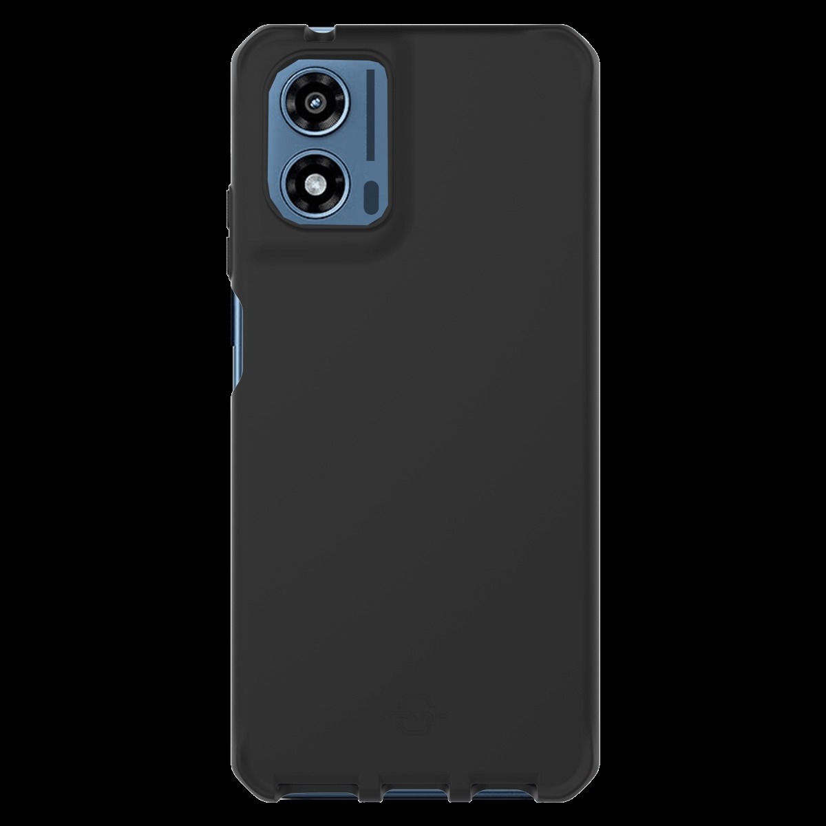 Picture of Itskins MTFO-HBURN-BLCK Spectrum-R Silk Case for Motorola Moto G 5G 2024 - Black