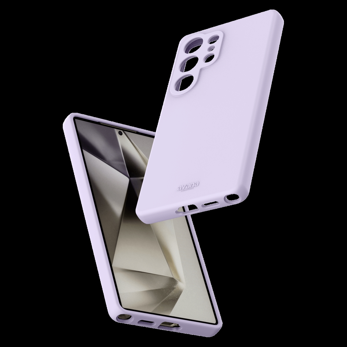 SGZU-AVSIK-LIPP Velvet Magsafe Case for Samsung Galaxy S25 Ultra - Lavender