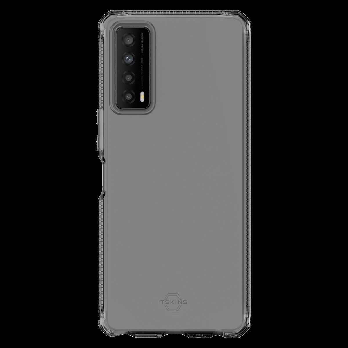 Picture of Itskins TCST-SPECM-SMOK Spectrum-R Clear Case for TCL Stylus 5G - Smoke