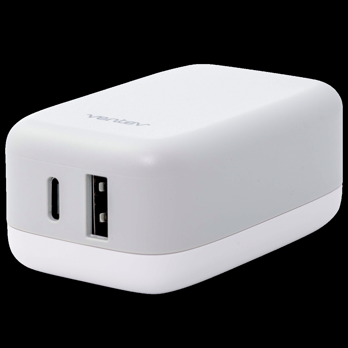 WC27-HD252207 27W Dual USB C & USB A Wall Charger - White