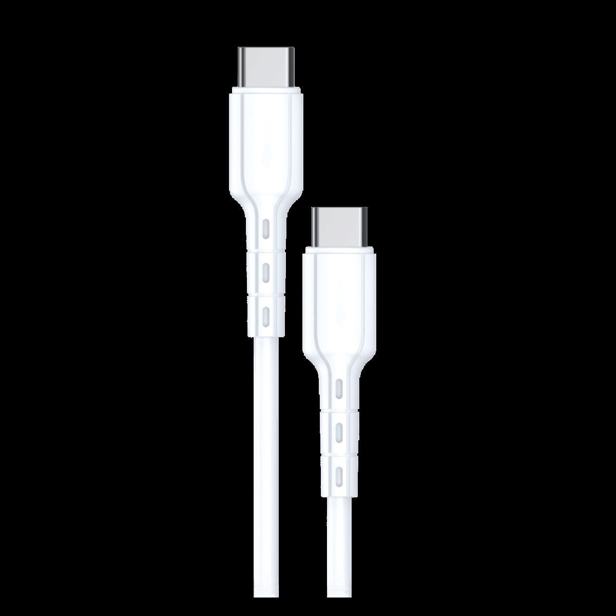 Picture of Ampd AA-C2C60W-WHT 3 ft. Type C to Type C USB Cable - White