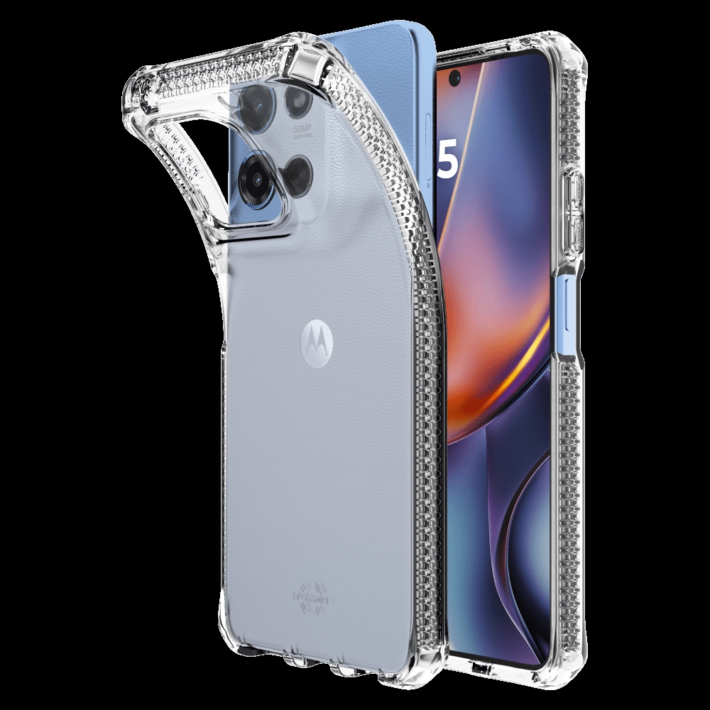 Picture of Itskins MTKA-SPECM-TRSP Spectrum-R Case for Motorola Kansas - Transparent Clear