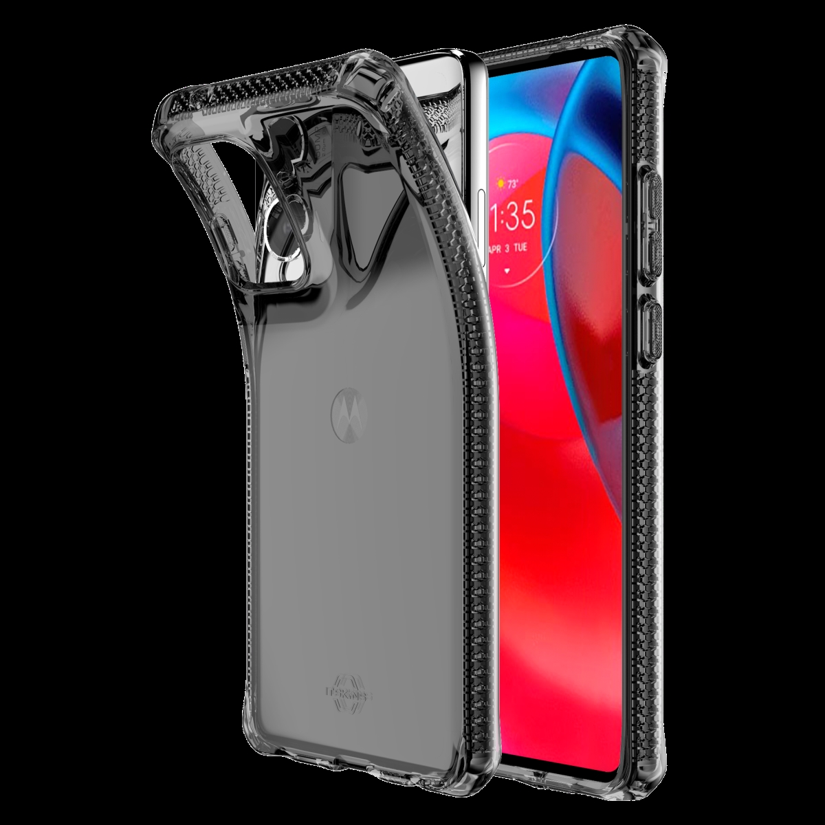 Picture of Itskins MTBT-SPECM-SMOK Spectrum-R Case for Motorola Moto G Stylus 5G 2024 - Smoke