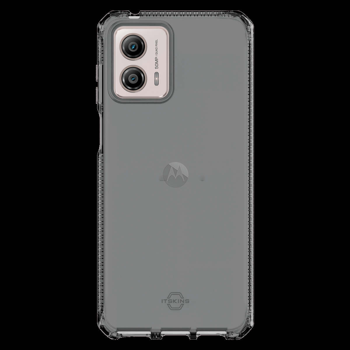 Picture of Itskins MTPE-SPECM-SMOK Spectrum-R Clear Case for Motorola Moto G 5G 2023 - Smoke