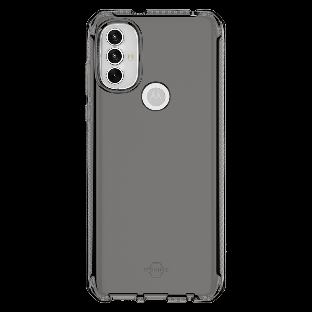 Picture of Itskins MTTO-SPECM-SMOK Spectrum Clear Case for Motorola Moto G Power 2022 - Smoke