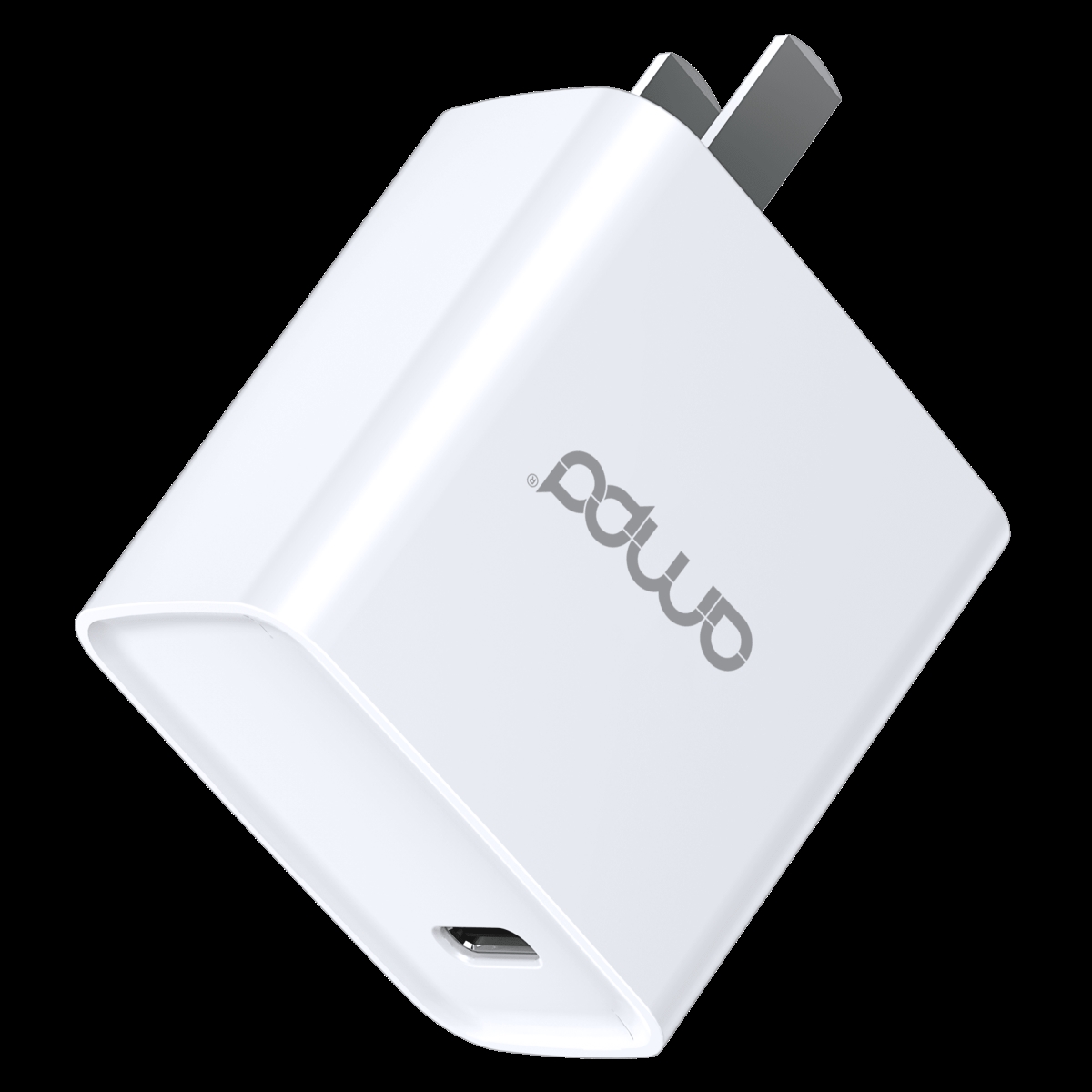 Picture of Ampd AA-CPORTWALL20W-WHT 20W Volt Plus PD Fast Charge Type C Wall Charger - White