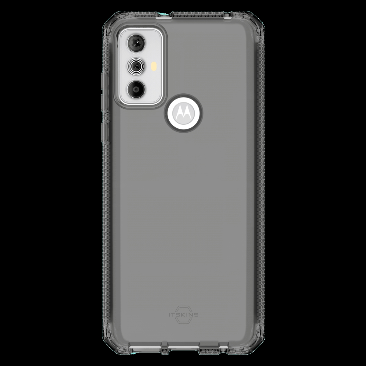 Picture of Itskins MTMA-SPECM-SMOK Spectrum-R Clear Case for Motorola Moto G Play 2023 - Smoke