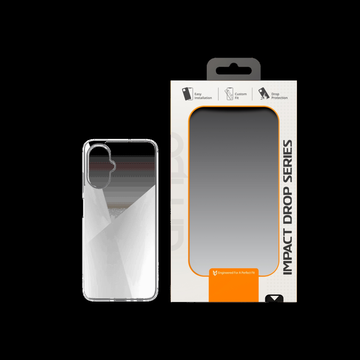 Picture of Ampd AA-CELERO3-TPUACRYLIC-CLR TPU & Acrylic Crystal Case for Celero 5G Gen 3 - Clear