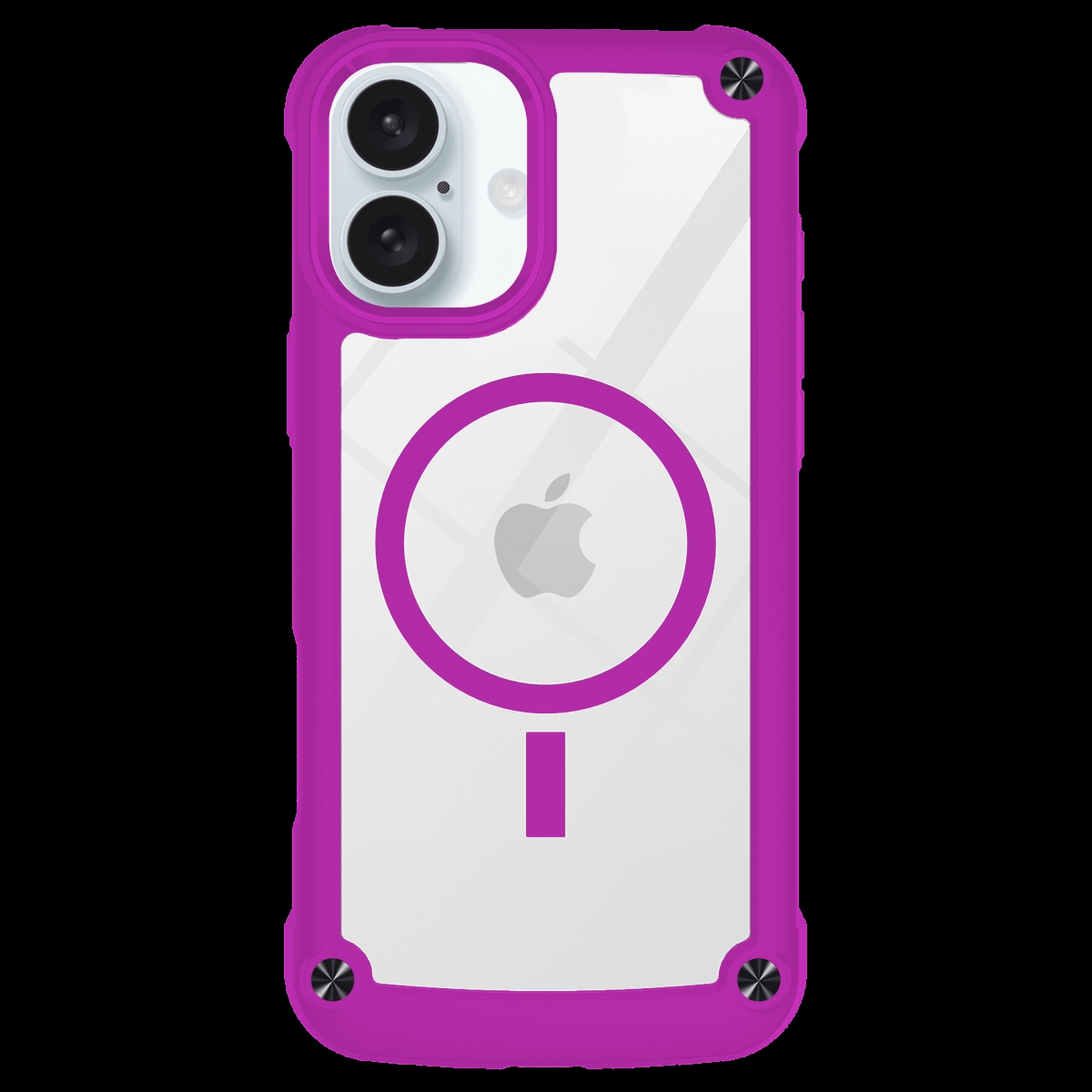 Picture of Ampd AA-PLSIPH16-DURABUMP-PURP Durabump Magsafe Case for Apple iPhone 16 Plus - Purple