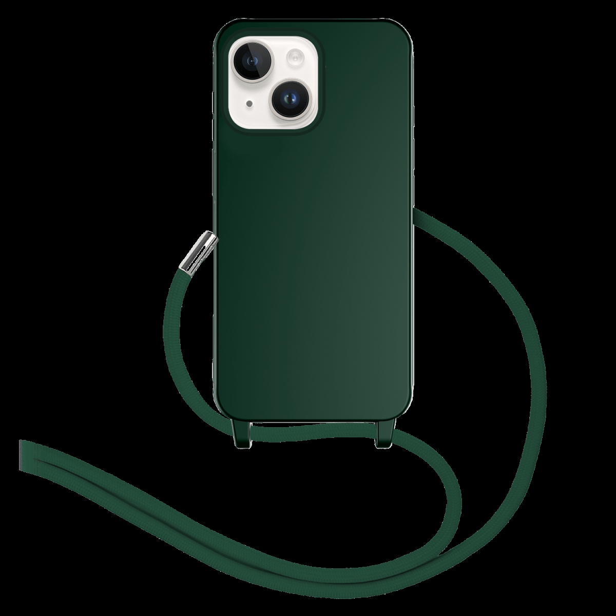 Picture of Ampd AA-IPH13-CRSSSTRP-GRN Real Feel TPU Crossbody Strap Case for Apple iPhone 13 - Green
