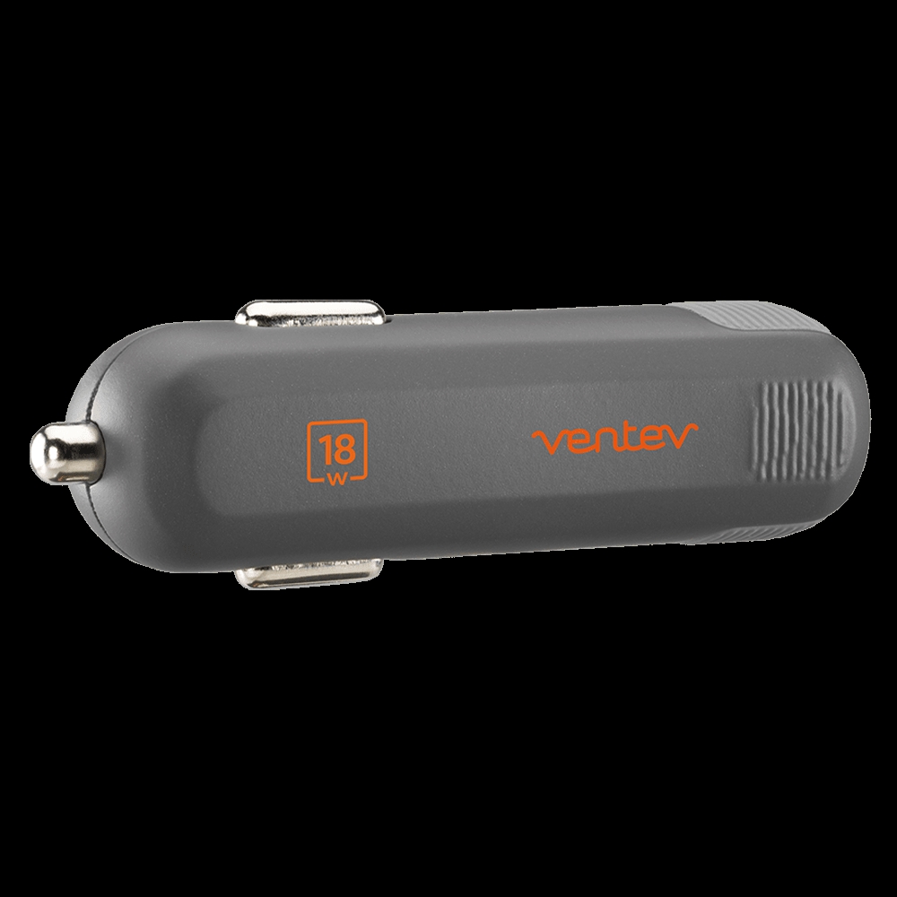 Picture of Ventev DPPD1180VNV 18W PD Dashpot Pd1180 USB C Car Charger - Gray