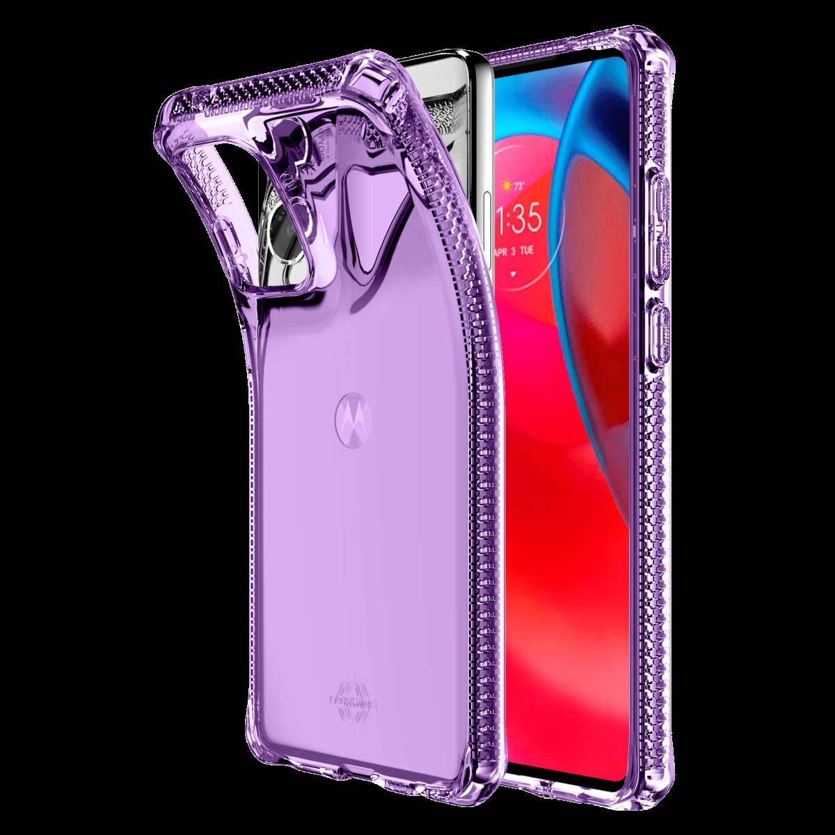 Picture of Itskins MTBT-SPECM-LIPP Spectrum-R Case for Motorola Moto G Stylus 5G 2024 - Light Purple