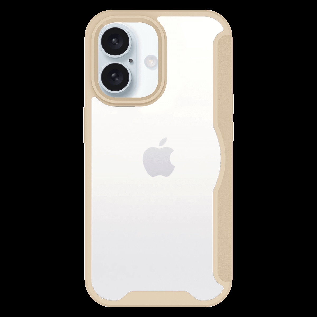 Picture of Ampd AA-PLSIPH16-FLIPWALLET-TAN TPU & Acrylic Wallet Flip Magsafe Case for Apple iPhone 16 Plus - Tan