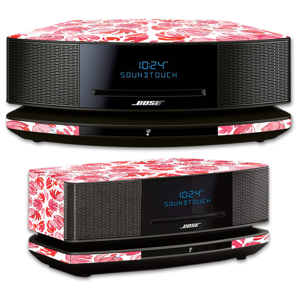 BOWAST4-Red Petals Skin for Bose Wave SoundTouch Music System IV, Red Petals -  MightySkins
