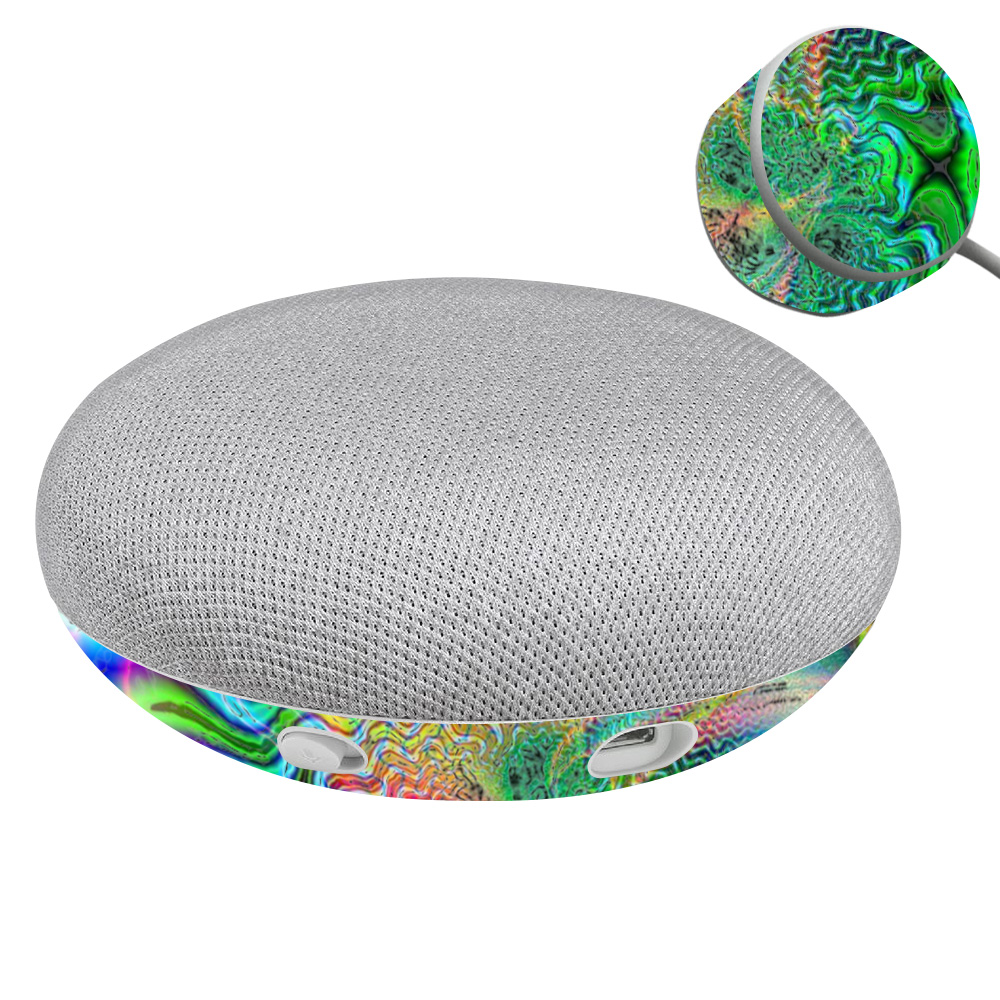 GOOHOMIPsychedelic Skin for Google Home Mini Psychedelic