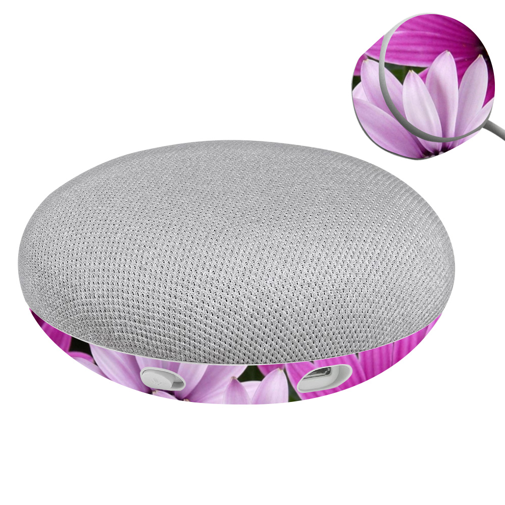 Skin for Google Home Mini44 Purple Flowers