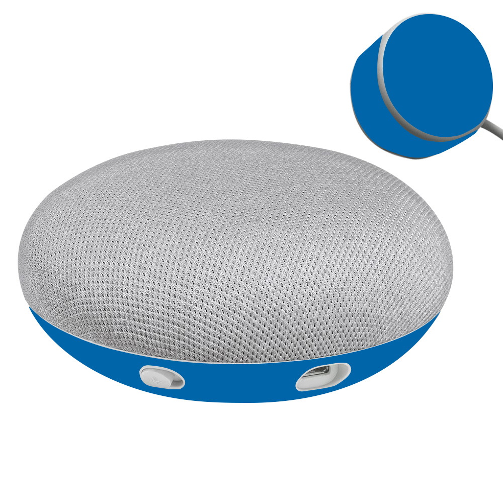 Skin for Google Home Mini44 Solid Blue
