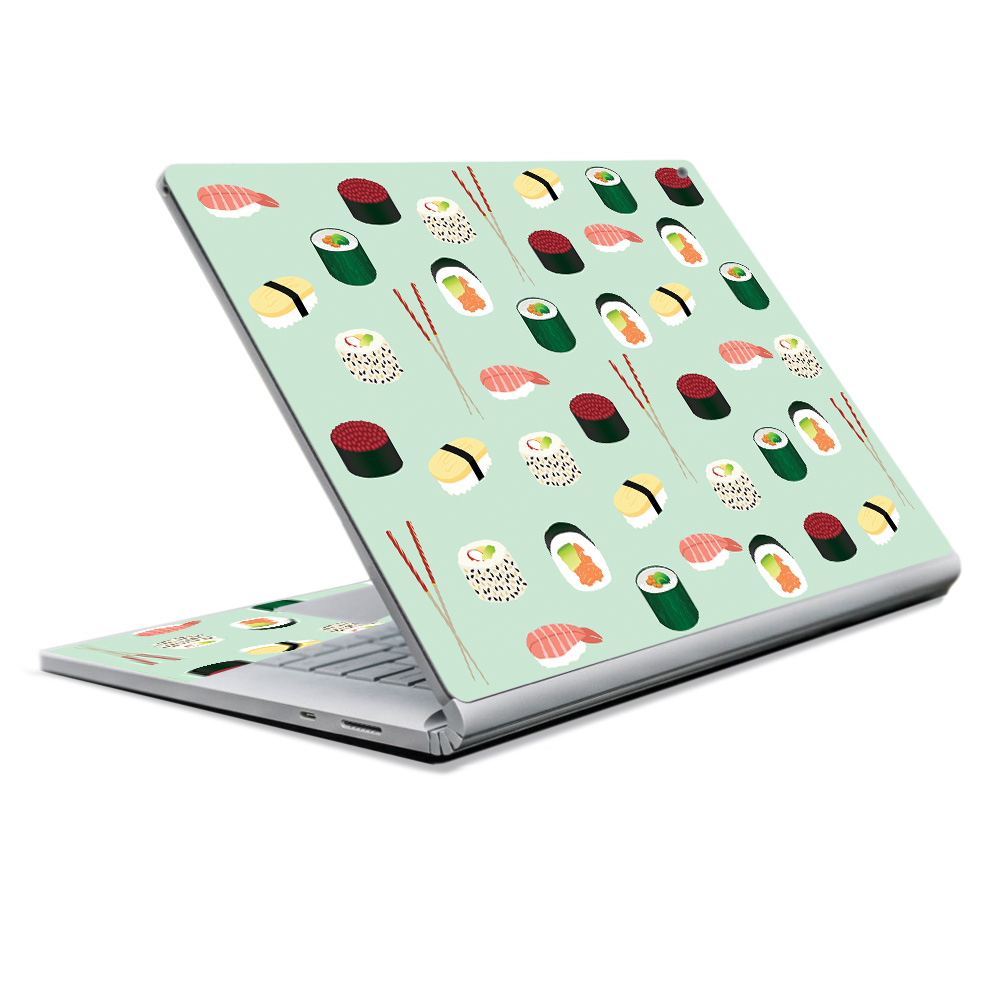 MISURFB215-Sushi Skin for 15 in. 2018 Microsoft Surface Book 2, Sushi -  MightySkins