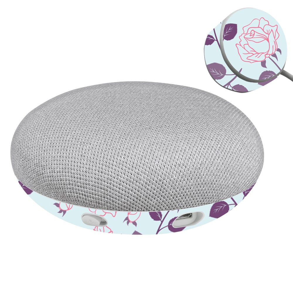 GOOHOMIVintage Floral Skin for Google Home Mini Vintage Floral