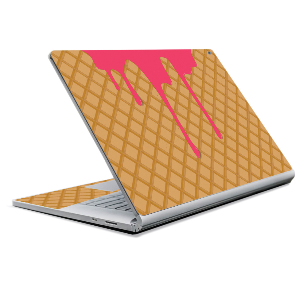 MISURFB215-Ice Cream Cone Skin for 15 in. 2018 Microsoft Surface Book 2, Ice Cream Cone -  MightySkins