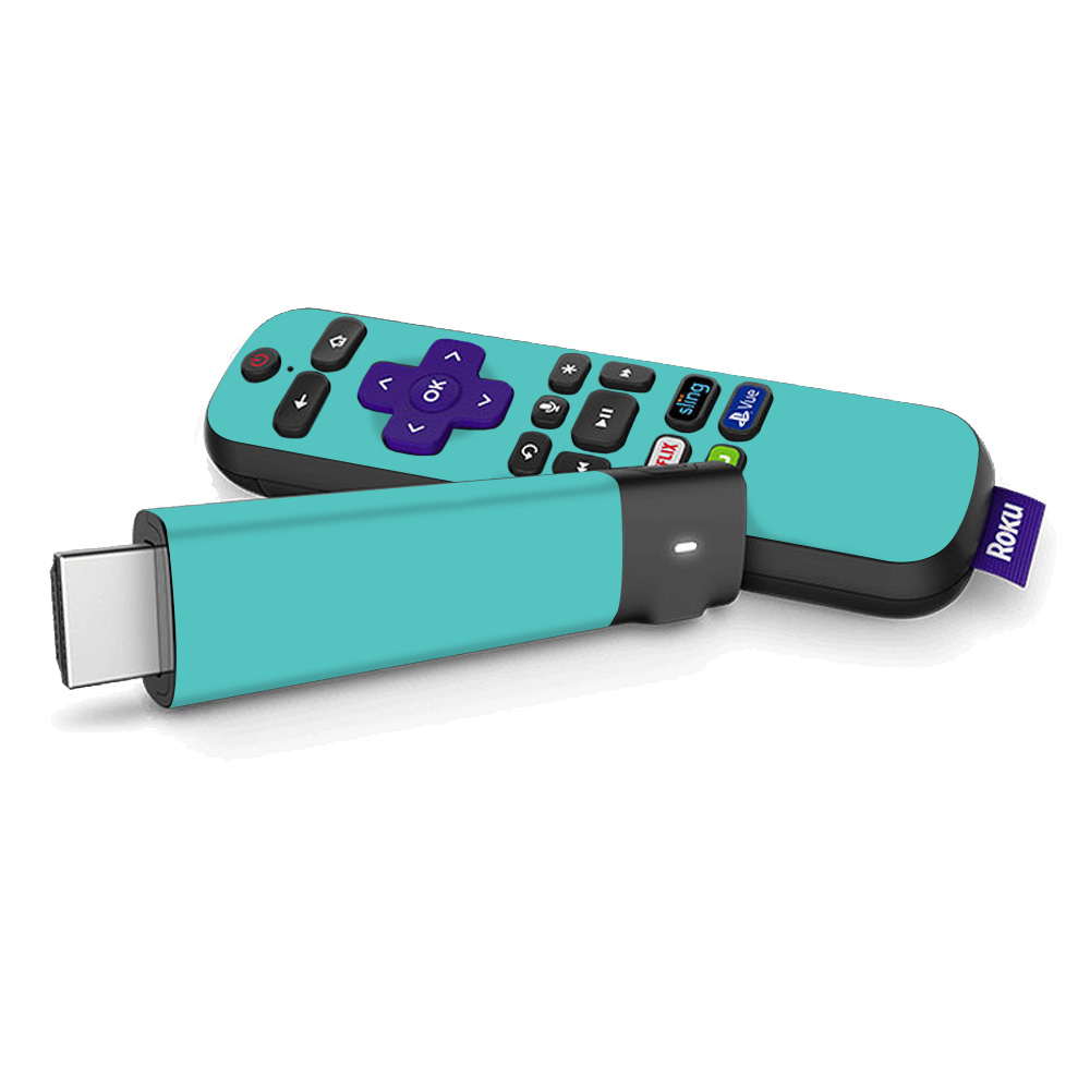 Picture of MightySkins ROSTSPL-Solid Turquoise Skin for Roku Streaming Stick Plus, Solid Turquoise