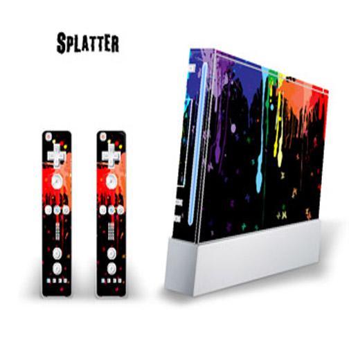 Picture of MightySkins WII-Splatter Decal Skin for Nintendo WII Console & Two Wiimote Controllers Sticker&#44; Splatter - 10 Piece