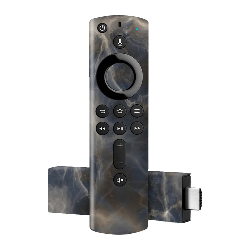 Picture of MightySkins AMFTV4K-Stormy Marble Skin for Amazon Fire TV Stick 4K&#44; Stormy Marble