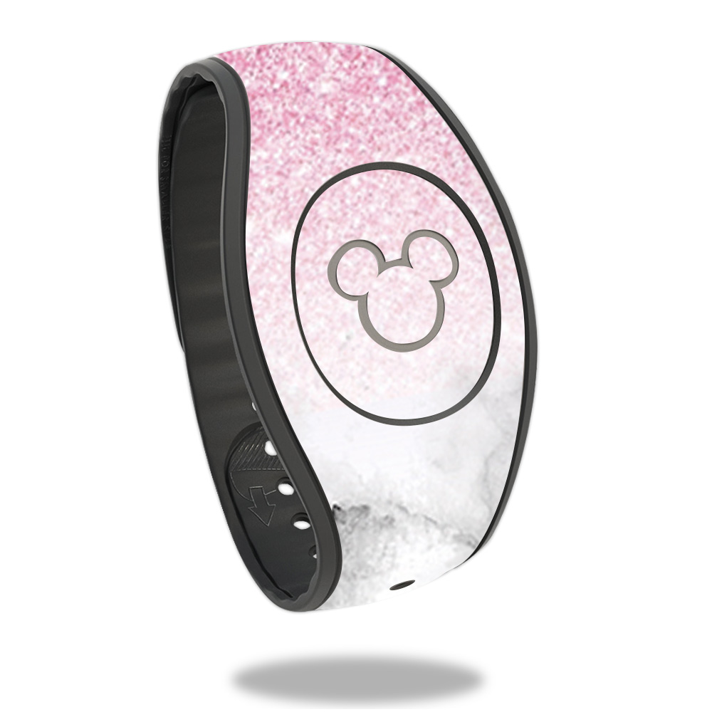 Picture of MightySkins DIMABA17-Marble Glitz Skin for Disney MagicBand 2&#44; Marble Glitz