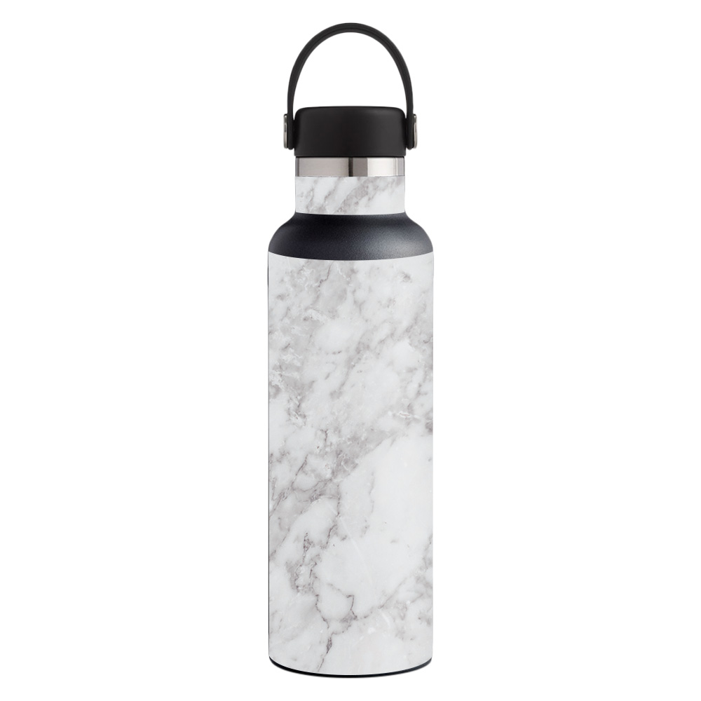 Picture of MightySkins HFST21-Frost Marble Skin for 21 oz Standard Mouth Hydro Flask, Frost Marble