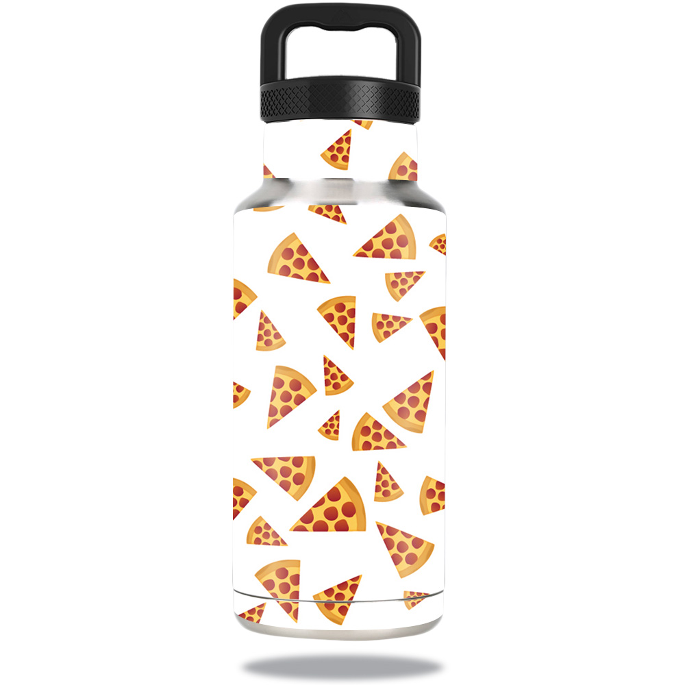 Picture of MightySkins OZBOT36-Body By Pizza Skin for 36 oz Ozark Trail Water Bottle, Body by Pizza