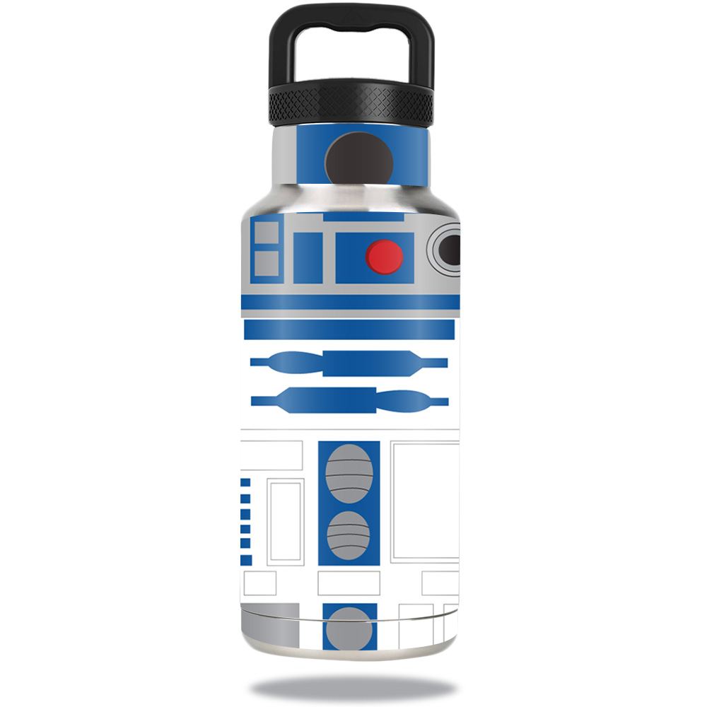Picture of MightySkins OZBOT36-Cyber Bot Skin for 36 oz Ozark Trail Water Bottle, Cyber Bot