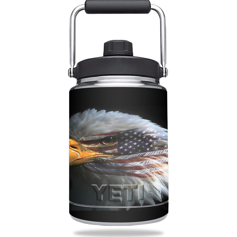 Picture of MightySkins YERAMJUG-Eagle Eye Skin for Yeti Rambler Half Gallon Jug, Eagle Eye