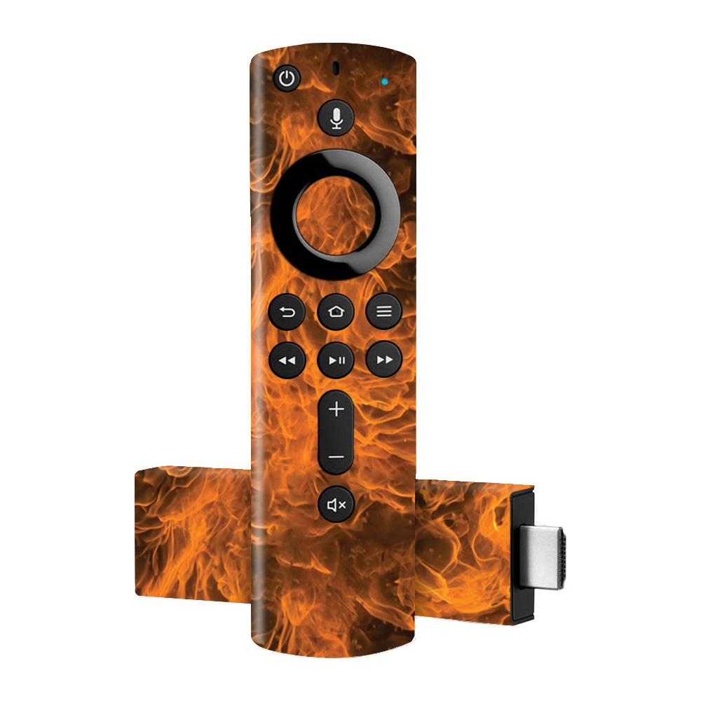Picture of MightySkins AMFTV4K-Burning Up Skin for Amazon Fire TV Stick 4K&#44; Burning Up
