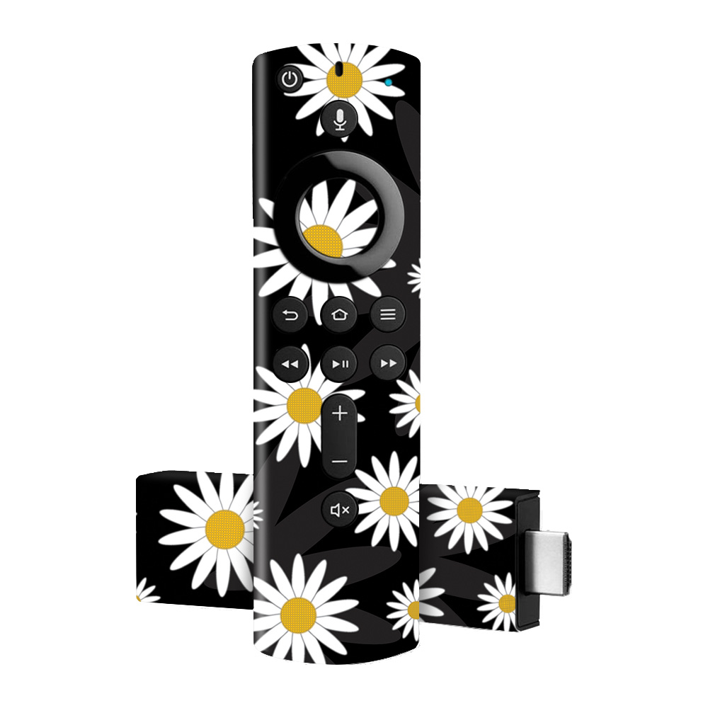Picture of MightySkins AMFTV4K-Daisies Skin for Amazon Fire TV Stick 4K&#44; Daisies