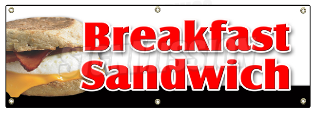 SignMission B-72 Breakfast Sandwich