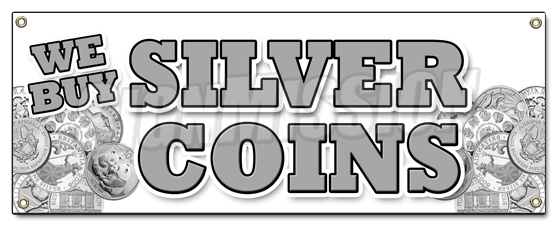 SignMission B-We Buy Silver Coins